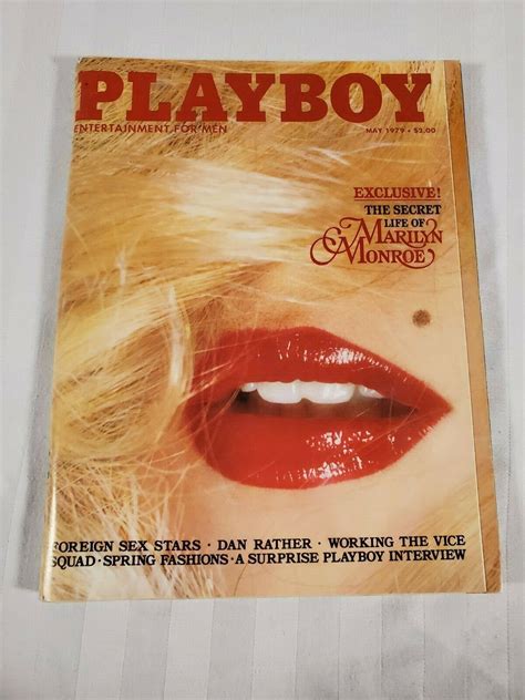 Playboy Magazine May 1979 Playmate Michele Drake Marilyn Monroe