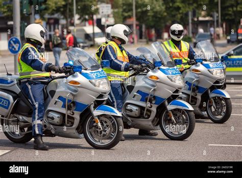 German Police Motorcycle Hi Res Stock Photography And Images Alamy