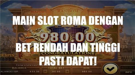 slot dengan to rendah