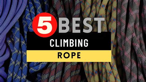 Best Climbing Ropes 2022 🔶 Top 5 Climbing Rope Reviews Youtube