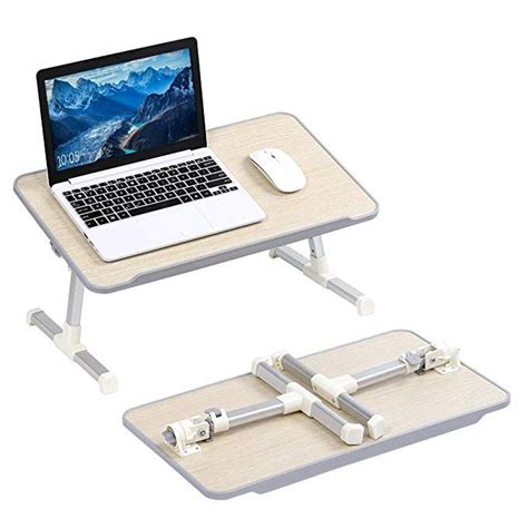 The next generation sit to stand adjustable desk converter has arrived. LIANTRAL Laptop Table Stand- Adjustable Laptop Bed Tray ...