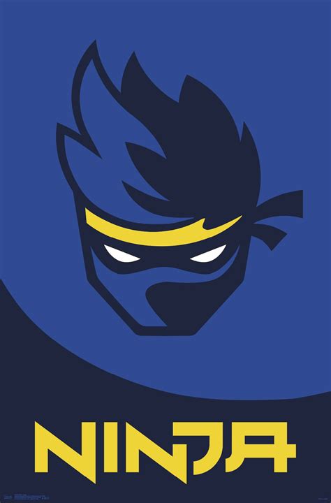 Ninja Logo Ninja Logo Ninja Wallpaper Poster Prints