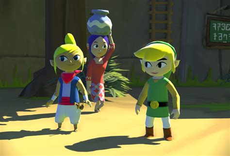 The Legend Of Zelda Wind Waker Hd Comparison Video