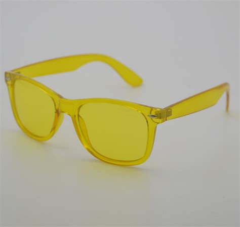 trendy yellow color therapy sunglasses in men s sunglasses from apparel accessories on