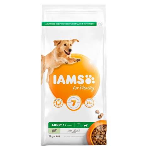 Profile only accounts for allergies not health issues. Iams Vitality Adult Large Breed Dog Food With Lamb 2kg ...