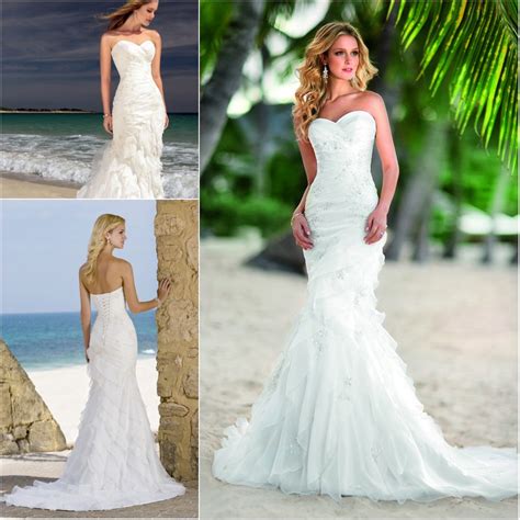 It's not appropriate wedding below is a collection of beautiful beach wedding dresses for guests. 21 Best Beach Wedding Dresses For 2019/2020 - Royal Wedding