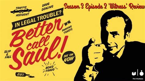 Better Call Saul Season 3 Episode 2 Witness Review Youtube