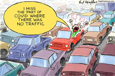 Editorial Cartoon Corona Traffic Jam The Independent News Events