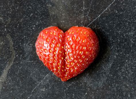 Heart Shape Strawberries Heart Shape Strawberries Flickr