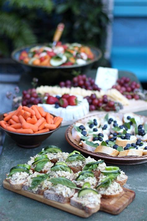 Simple Foods For A Summer Garden Party