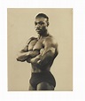 (BODY-BUILDING.) MELVIN WELLS. Silver print photograph, 10 x