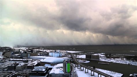 Time Lapse Of Buffalo Lake Effect Snow Nov 18 2014 Youtube