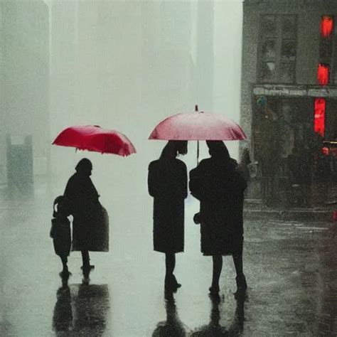 Rainy New York Daydream By Saul Leiter Stable Diffusion