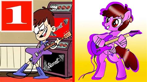 4 Kids The Loud House Characters As My Little Pony Youtube