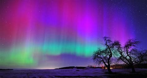 Pink Aurora Borealis A View Of Aurora Borealis Norrsken Northen