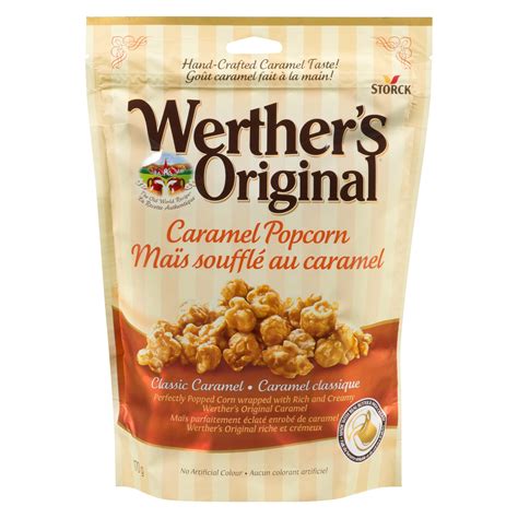 Werthers Original Popcorn Caramel 170 G Powells Supermarkets