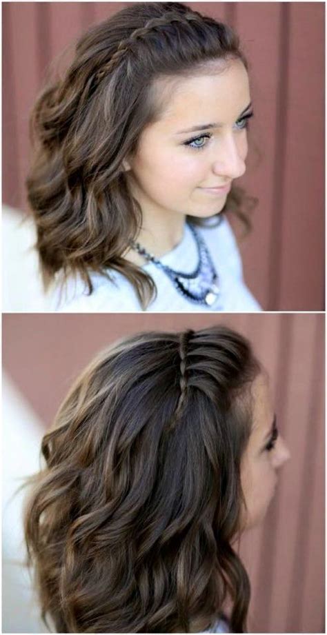 How to french braid hair: 45 Gorgeous DIY Hairstyles for Short Hair That Are Truly Drool Worthy