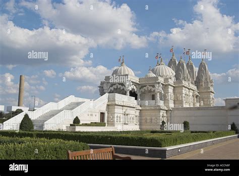 Shri Swaminarayan Mandir Hindu Temple In Neasden West London Stock