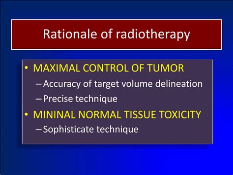 Ppt The External Beam Radiotherapy And Image Guided Radiotherapy 1