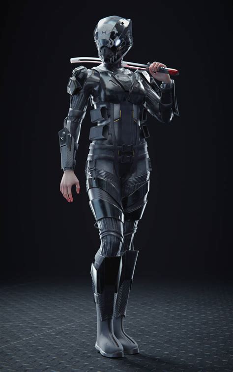 Cyberpunk 2077 Maxtac Stealth Suit By Mandaloart On Deviantart