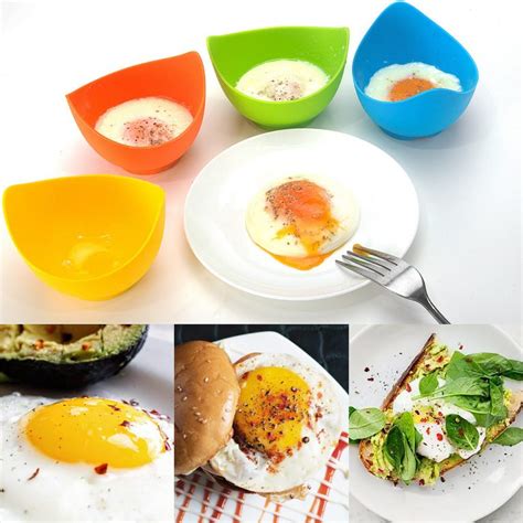 Silicone Egg Poacher Cups 4pack Urban Stock Free Nz Shipping On All