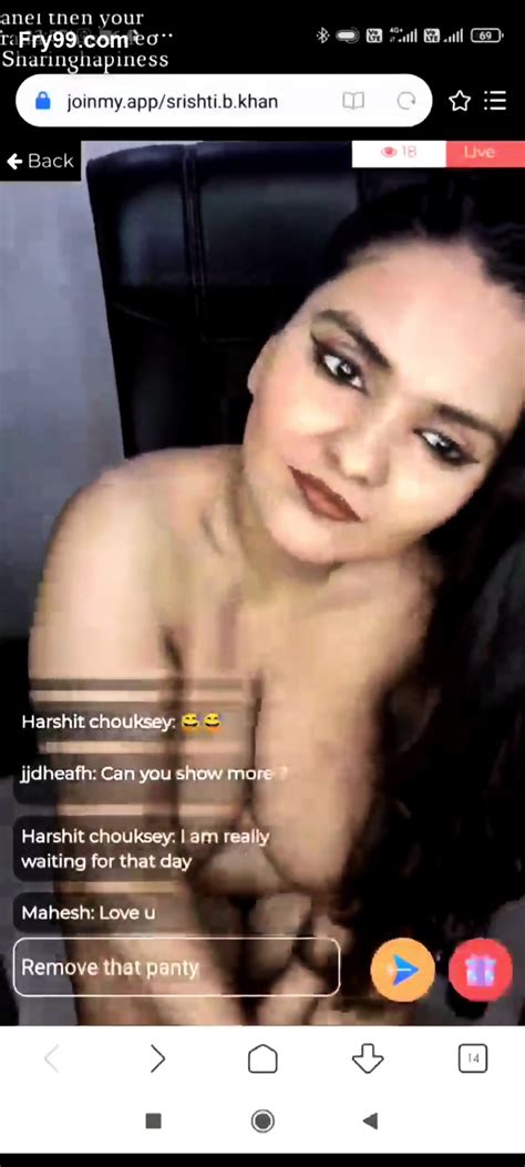 Srishti B Khan Famous Instagram Model Premium Black Netted Dress In Nude Showing Bibi Black