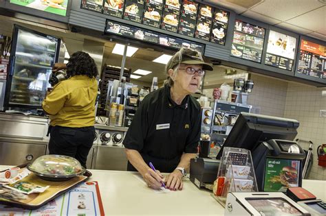 Although major fast food retailers have responded by expanding the number of healthy options on their menus. Fast-food chains now hiring more senior citizens than teens