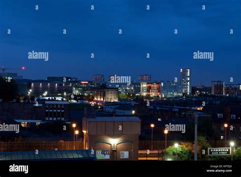 Birmingham Uk Nuit Banque De Photographies Et Dimages à Haute