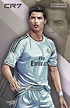 .Caricaturas-Dibujos Cristiano Ronaldo on Behance | Real Madrid ...
