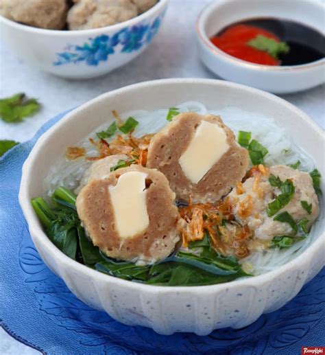 Bakso Keju Isi Lezat Mudah Praktis Resep Resepkoki