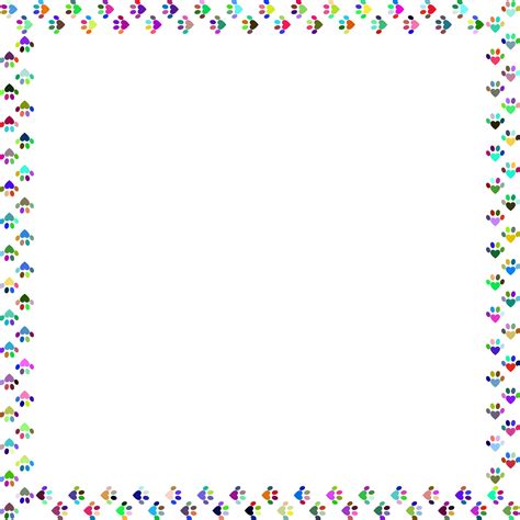 Confetti Border Png Transparent Image Png Arts