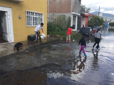 Lluvia Provoca Inundaciones Y P Rdidas Materiales En Colonia Carlos