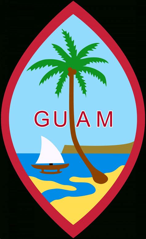 15 Guam Seal Vector In 2020 Guam Coat Of Arms Island Art