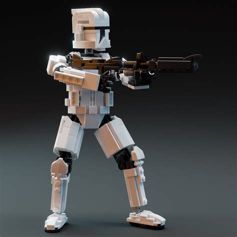 Instructions For Custom Lego Star Wars Phase 1 Clone Trooper Build