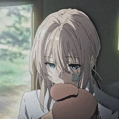 Violet Evergarden Icon Menina Anime Ilustração Kawaii Anime