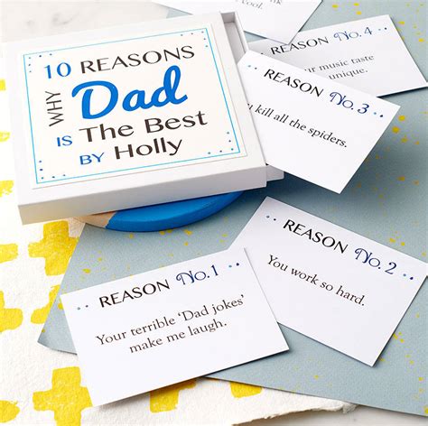 Personalised Best Dad Notes By Love Give Ink