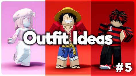 Roblox Outfit Ideas Compilation 5 Youtube