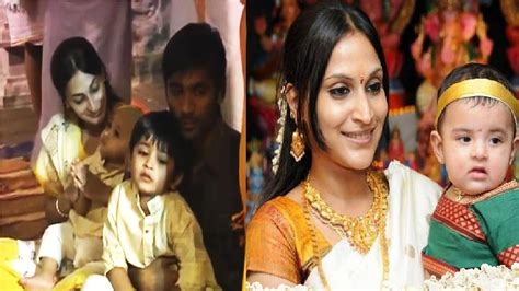 Love story of dhanush and aishwarya dhanush was like any other ordinary guy, aishwarya was the daughter of the country's. South Indian Actor Dhanush Family Photos Dhanush Aishwarya ...