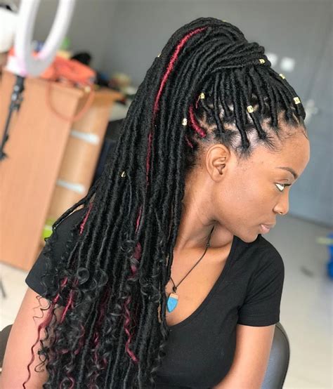 51 Hottest Faux Locs Hairstyles You Need To Try 2022