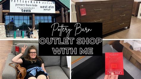 Pottery Barn Outlet Shop With Me Youtube