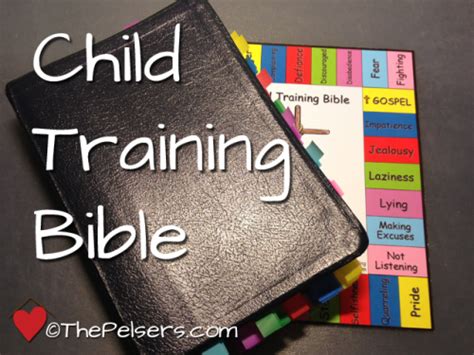 Keeping Your Kids In The Word With The Child Training Bible