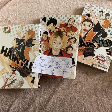 Haikyuu Volumes 1 2 3 4 5 6 7 23 33 34 Depop