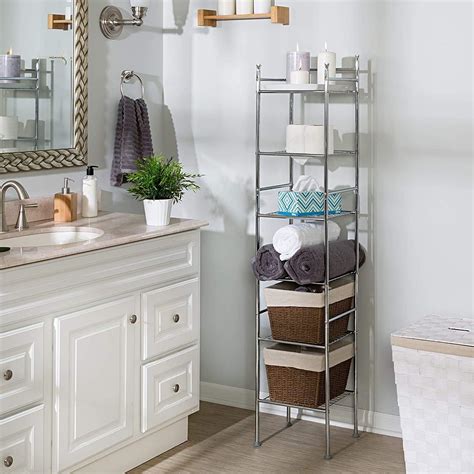 Bathroom Corner Shelf Unit Chrome Semis Online