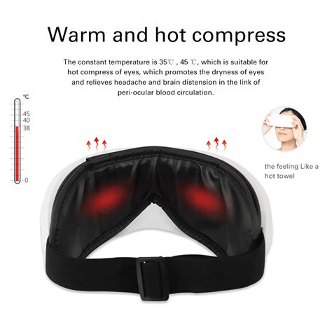 Eye Massager With Bluetooth Music Player Physical Therapy Equipment