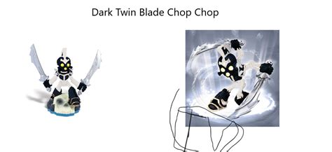 Dark Twin Blade Chop Chop Concept Skylanders By Tristouthegamer On