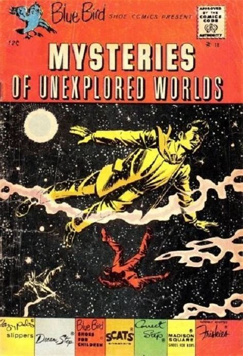 Mysteries Of Unexplored Worlds Blue Bird Shoe Comics 18 Charlton