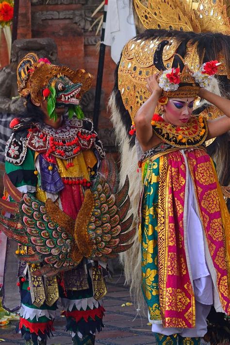 Barong Dance Batibulan Bali Indonesia Editorial Stock Photo Image