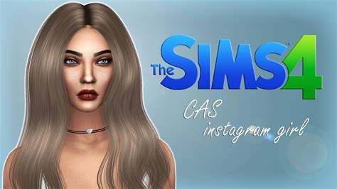 The Sims 4 Create A Sim Instagram Model Cc List Youtube