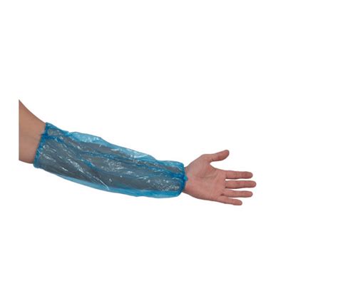Manguito desechable de polietileno azul para protección de brazos Ofertas en Albacete