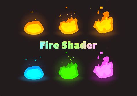 Casual Shader Unity Fire Shader On Behance